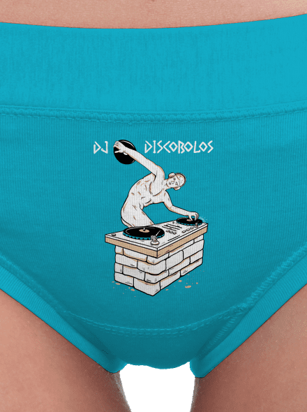 DJ Discobolos dámske nohavičky Turquoise