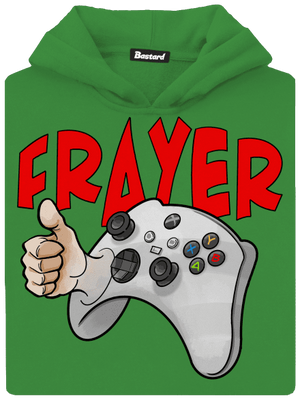 Frayer detská mikina klokanka Kelly Green AWD