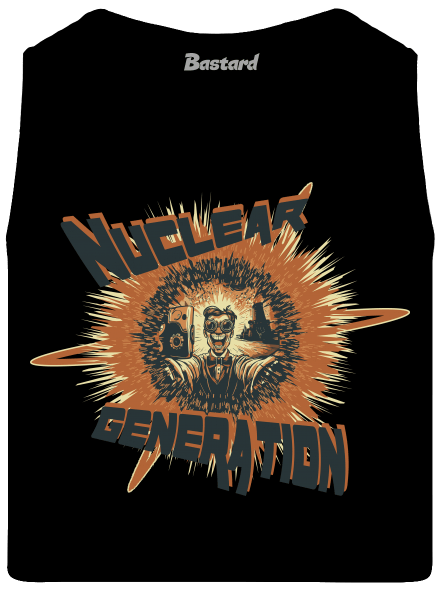 Nuclear generation 2 pánske tielko Black