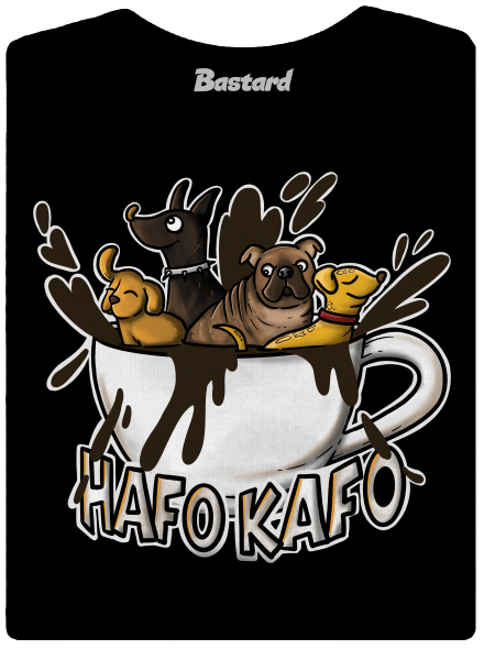 Hafo kafo dámske tričko Black