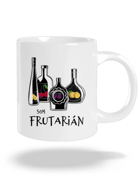 Frutarián veľký hrnček White