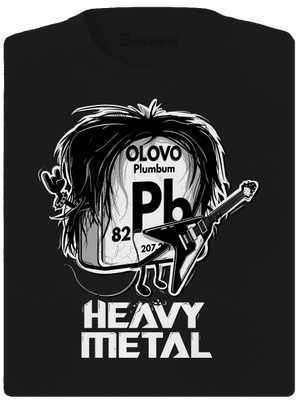 Heavy Metal dámske športové tričko Black