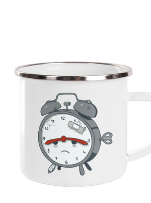 Budíček plecháčik White