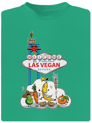 Las Vegan pánske športové tričko Mint Mal