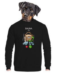 unisex mikina bez kapucne