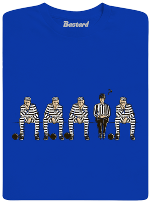 Nevinný pánske dlhý rukáv Royal Blue