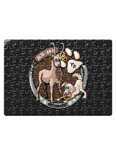 Psí horoskop: Kozorožec puzzle White