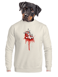 unisex mikina bez kapucne