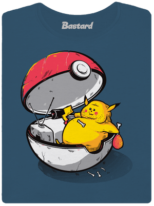 Koniec pokémona dámske tričko prémium Petrol Blue