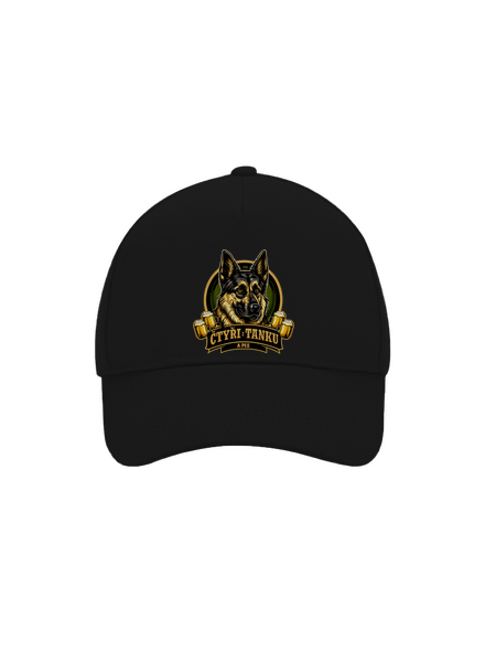 Čtyři z tanku a pes šiltovka baseballka Black