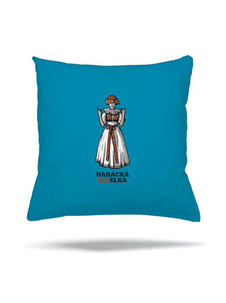 Hanácká Kisselka vankúš Blue Turquoise