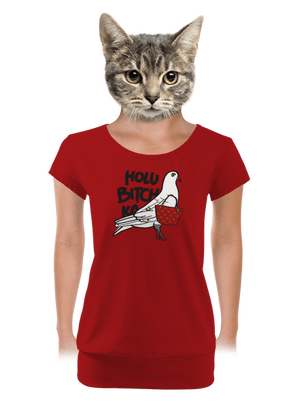 dámske tričko s lemom