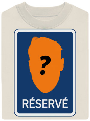 Značka réservé unisex mikina bez kapucne Off White