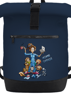 Mamičky home office batoh French Navy