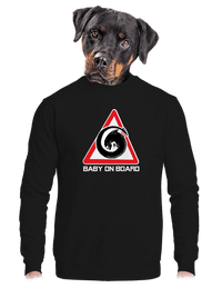 unisex mikina bez kapucne