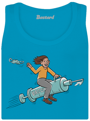 Oslobodenie dámske tielko klasické Blue Atol