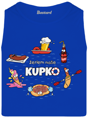 Slovenské kupko pánske tielko Royal Blue