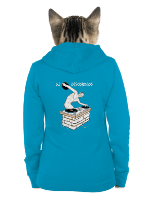 dámska mikina na zips