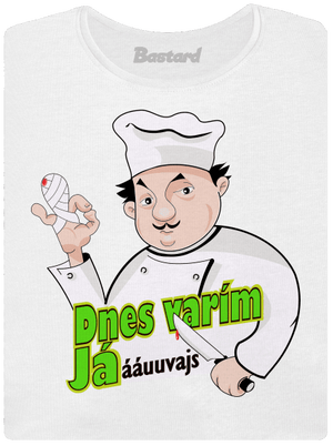 Dnes varím ja dámske tričko s lemom White