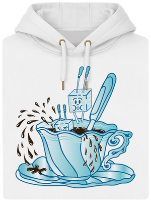 Cukroholik unisex mikina premium Snowwhite