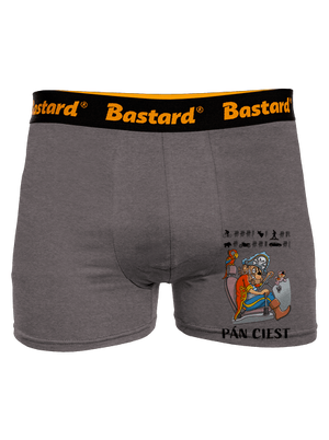 Pán ciest boxerky Gray Melange