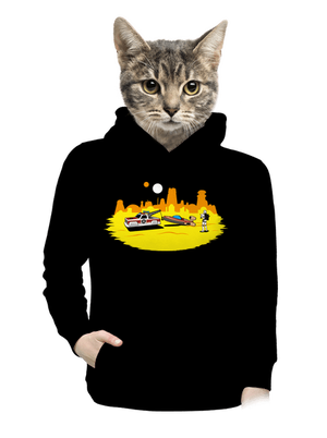 dámska mikina klokanka