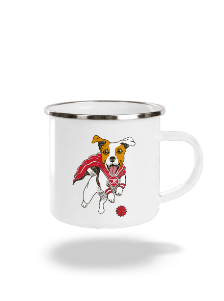 Jack Russell plecháčik White