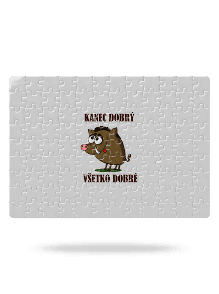 Kanec dobrý puzzle White