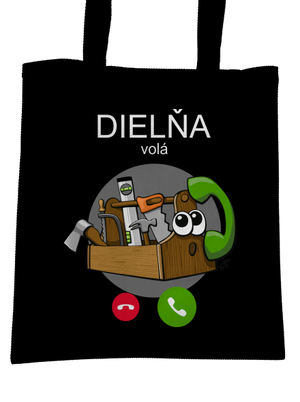 Dielňa volá taška Black