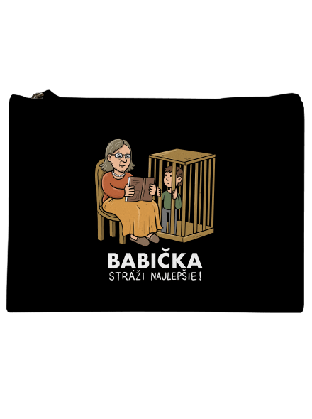 Babička stráži najlepšie taštička Black