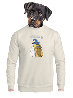 unisex mikina bez kapucne