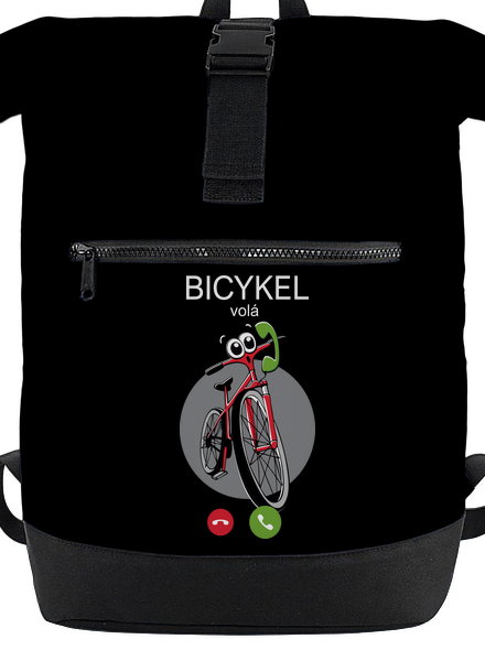 Bicykel volá batoh Black