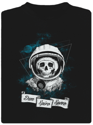 Dum Spiro Spero detské športové tričko Black