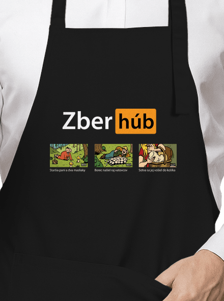 Zber húb zástera Black