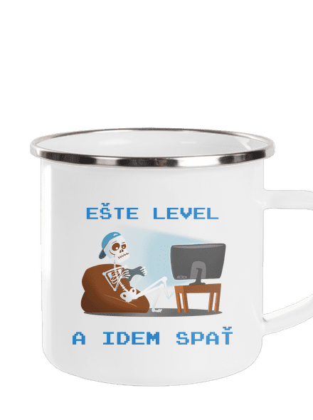 Ešte level plecháčik White