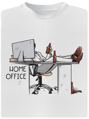 Home Office detské športové tričko White
