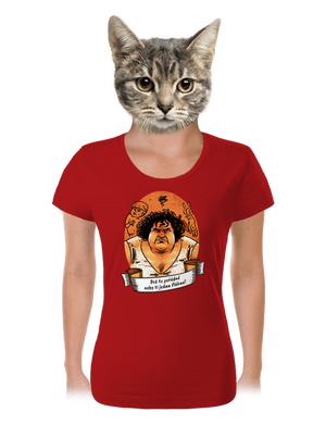 B14: Slunce seno jahody dámske tričko Red Mal