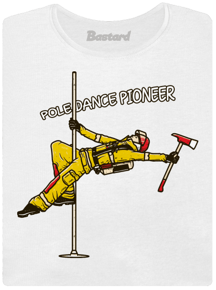 Pole Dance by Dežik dámske tričko s lemom White