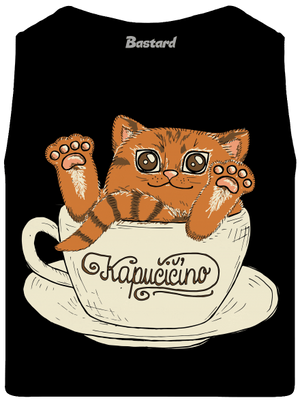 Kapučičíno pánske tielko Black