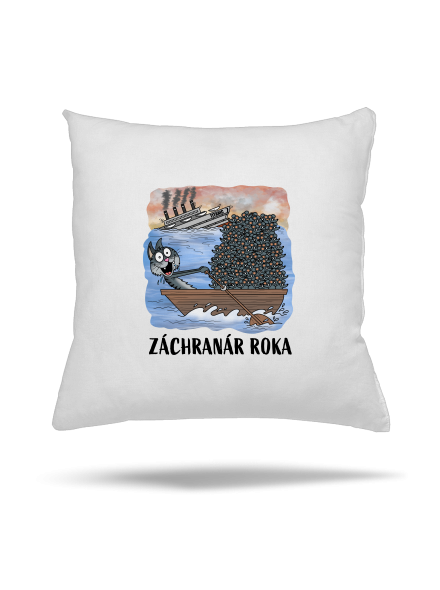 Záchranár roka vankúš White