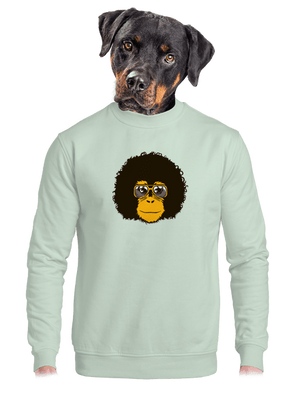 unisex mikina bez kapucne