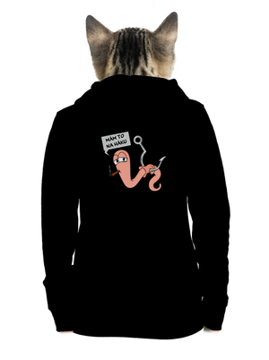 dámska mikina na zips