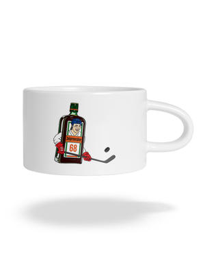 Jágrmeister hrnček makronka White