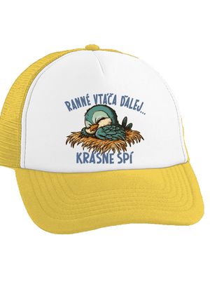 Ranné vtáča spí šiltovka truckerka Sunflower cap