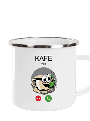 Kafe volá plecháčik White