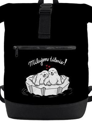 Milujem túlenie batoh Black