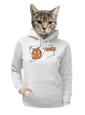 dámska mikina klokanka