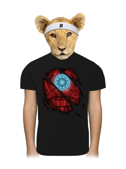 Ironman detské športové tričko Black