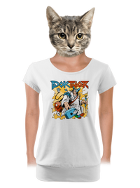 dámske tričko s lemom