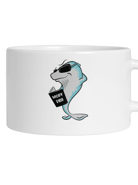 Moby Dick hrnček makronka White